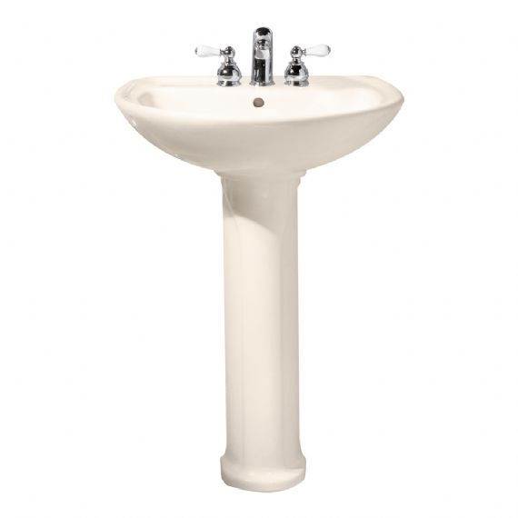 American Standard 0236.411 Cadet Vitreous China Pedestal Sink - Linen